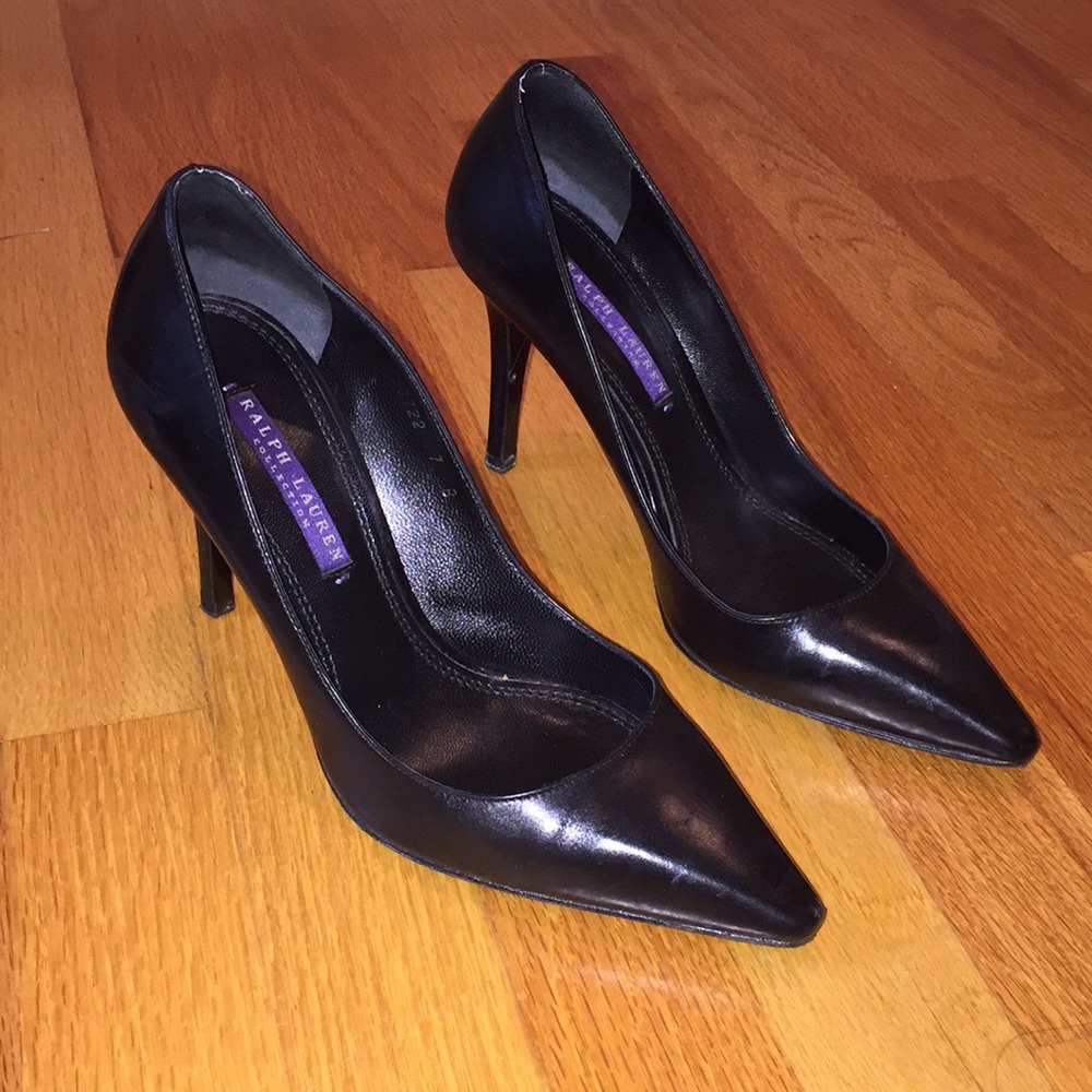 Ralph Lauren Collection Black Pumps